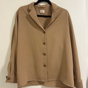 Wilfred Beige Button-Down Shirt